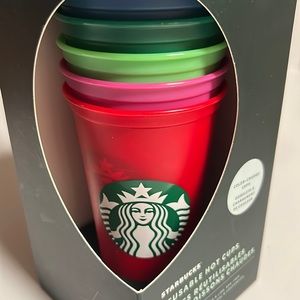 STARBUCKS  REUSABLE HOT CUPS